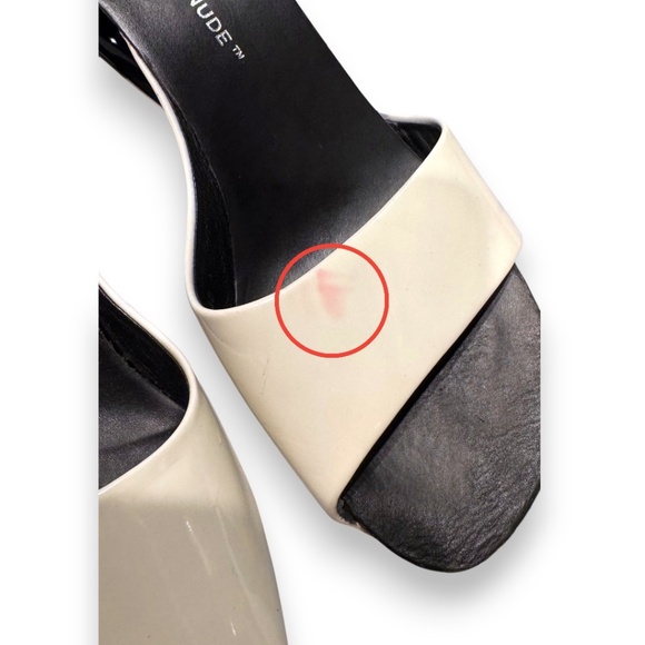 United Nude Mobius Sandals – White Patent – Size 40 - Picture 2 of 7